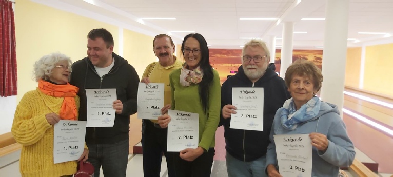 die glücklichen Gewinner